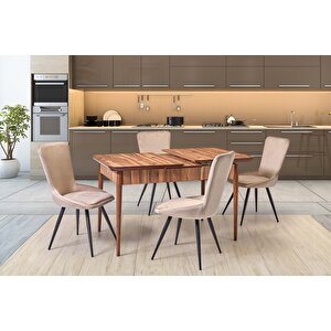 2'li̇ Puma Sandalye, Açık Kahve