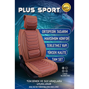Hyundai İ10 Lüx Deri Oto Koltuk Kılıfı Ön Arka Takım Set Eagle Tarçin