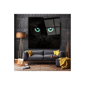 Kedi Cam Tablo | Hediyelik, Dekoratif, Ofis, Mutfak
