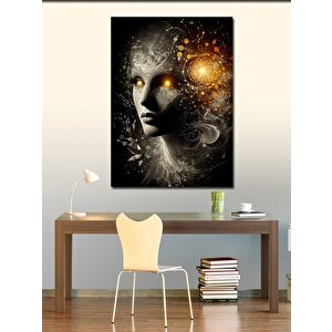 Kanvas Tablo Soyut Portre Sanatı 50x70 cm
