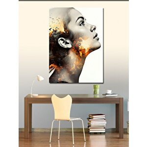 Kanvas Tablo Sanatçı Portresi 50x70 cm