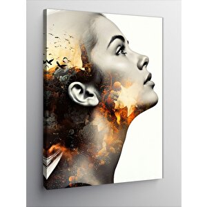 Kanvas Tablo Sanatçı Portresi 100x140 cm