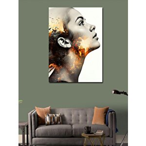 Kanvas Tablo Sanatçı Portresi 100x140 cm