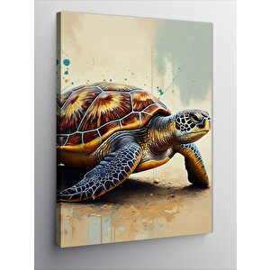 Kanvas Tablo  Deniz Kaplumbağası 70x100 cm