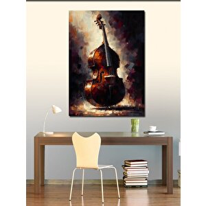 Kanvas Tablo Kontrbas Sanatı 50x70 cm