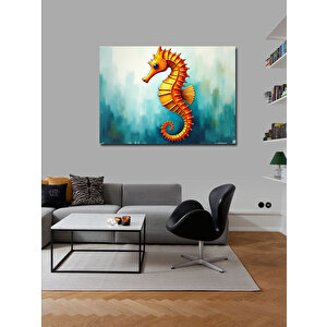 Kanvas Tablo Renkli Denizatı Sanatı 70x100 cm