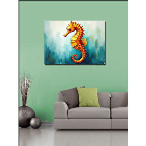 Kanvas Tablo Renkli Denizatı Sanatı 70x100 cm