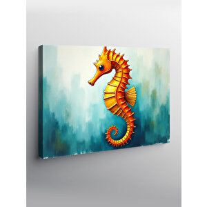 Kanvas Tablo Renkli Denizatı Sanatı 100x140 cm