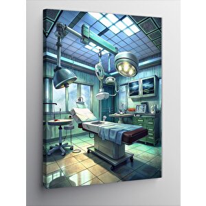 Kanvas Tablo Robotik Laboratuvar 50x70 cm