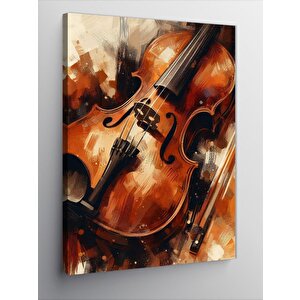 Kanvas Tablo Keman 70x100 cm