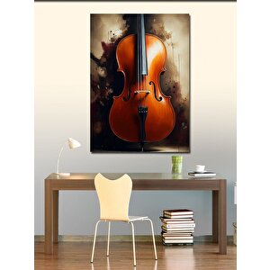 Kanvas Tablo Keman Ve Viyola 50x70 cm
