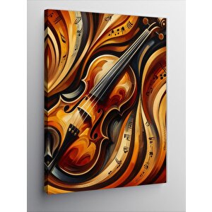 Kanvas Tablo Keman Ezgileri 70x100 cm