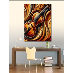 Kanvas Tablo Keman Ezgileri 70x100 cm