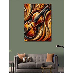 Kanvas Tablo Keman Ezgileri 70x100 cm