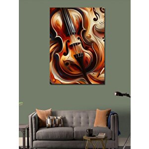 Kanvas Tablo  Keman 70x100 cm