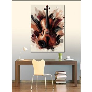 Kanvas Tablo  Keman 70x100 cm