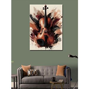 Kanvas Tablo  Keman 70x100 cm