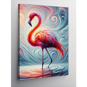 Kanvas Tablo Dingin Flamingo 70x100 cm
