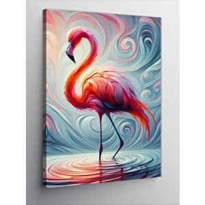 Kanvas Tablo Dingin Flamingo 50x70 cm