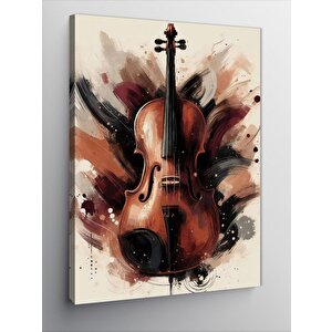 Kanvas Tablo  Keman 50x70 cm