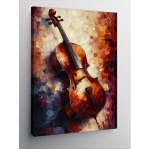 Kanvas Tablo Eski Keman 70x100 cm