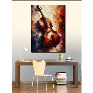 Kanvas Tablo Eski Keman 70x100 cm