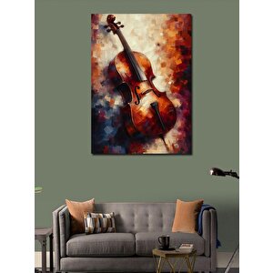 Kanvas Tablo Eski Keman 70x100 cm