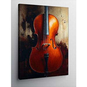 Kanvas Tablo Keman 70x100 cm