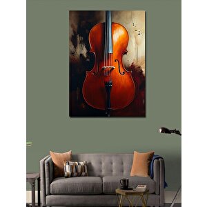 Kanvas Tablo Keman 70x100 cm