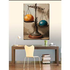 Kanvas Tablo Terazi 70x100 cm
