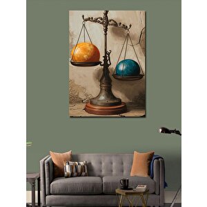 Kanvas Tablo Terazi 70x100 cm