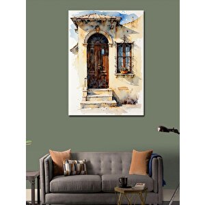 Kanvas Tablo Eski Kapı 50x70 cm