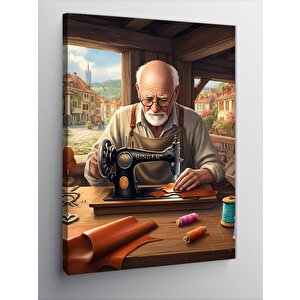 Kanvas Tablo Terzi Yaşlı Adam 50x70 cm