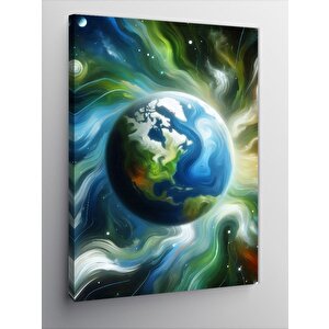 Kanvas Tablo Dünya Enerjisi 70x100 cm