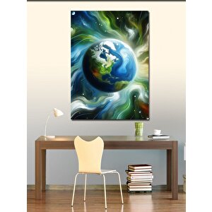 Kanvas Tablo Dünya Enerjisi 70x100 cm