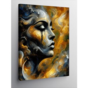 Kanvas Tablo Gözyaşlı Yüz 50x70 cm