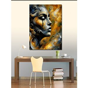 Kanvas Tablo Gözyaşlı Yüz 50x70 cm