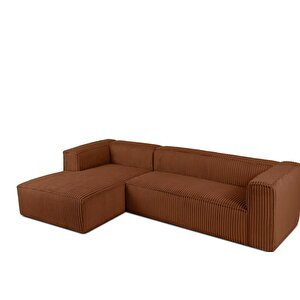 Melodi̇ Sol Köşe Koltuk Fi̇ti̇lli̇ Kadi̇fe