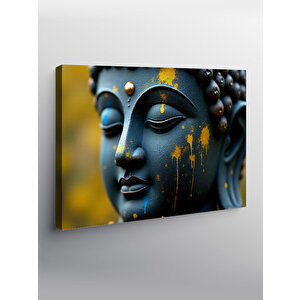 Kanvas Tablo Mavi Buda Figürü 70x100 cm