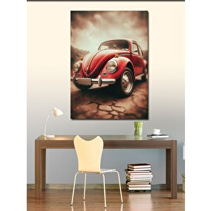 Kanvas Tablo Kırmızı Vosvos 50x70 cm