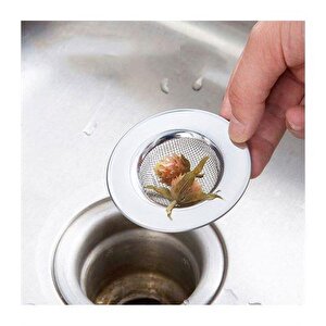 7.5 Cm Mutfak Lavabo Süzgeci Çelik Evye Tahliye Süzgeci Küvet Gider Süzgeci