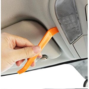 4 Parça Trim Sökme Aparatı Araç İçi Plastik Kaplama Panel Sökme Aparat Seti Araç İçi Oto Teyp Döşeme Sökme Seti