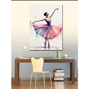 Kanvas Tablo Balerin Kadın 70x100 cm