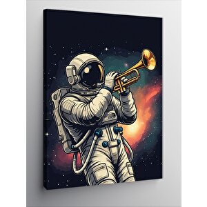 Kanvas Tablo Uzay Trompetçisi 50x70 cm