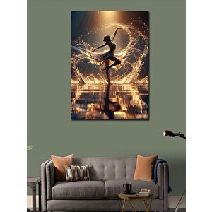 Kanvas Tablo Balerin Kadın 70x100 cm