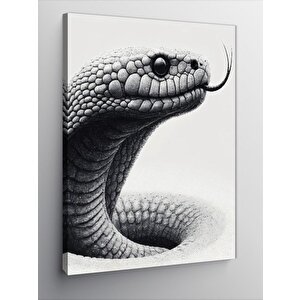 Kanvas Tablo Kobra Yılanı 70x100 cm