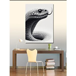 Kanvas Tablo Kobra Yılanı 70x100 cm