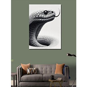 Kanvas Tablo Kobra Yılanı 70x100 cm