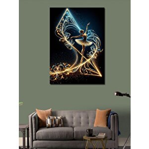 Kanvas Tablo Balerin Kadın 70x100 cm