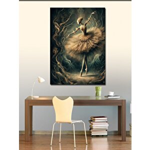 Kanvas Tablo Balerin Figürü 50x70 cm